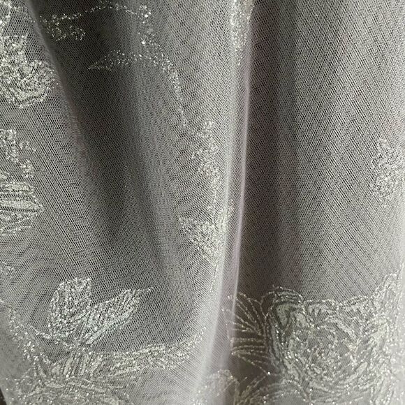 Hayley Paige Tulle Mauve Purple Strapless Bridesmaid Prom Dress NWT - Size 14 - Picture 9 of 9